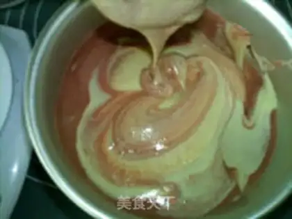 Make Red-curricular marble cake step 17