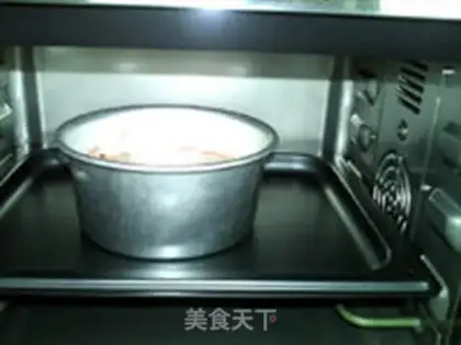 Make Red-curricular marble cake step 19