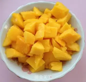 Make Mango jelly cheese step 2