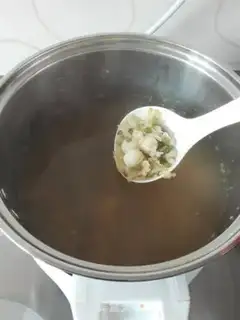 Make Green beans lily lotion soup step 3