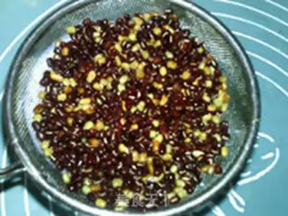 Make Red bean congee step 2