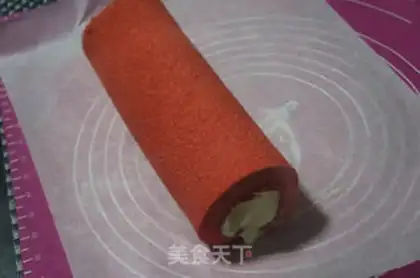 Make Red velvet on a roll step 20