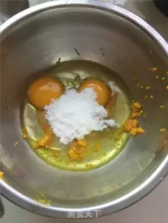 Make Orange cake step 2