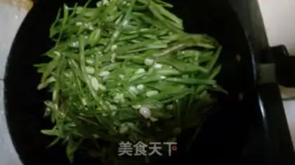 Make Garlic beans step 3