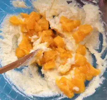 Make Mango jelly cheese step 10