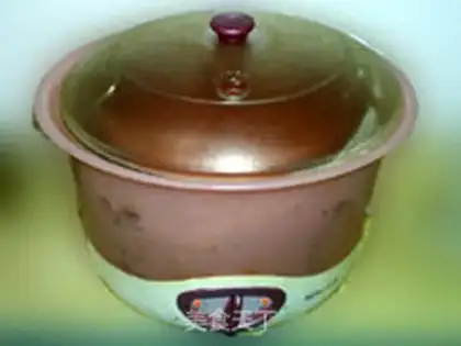 Make Red bean congee step 7
