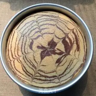 Make Zebra Zephyr cake step 12