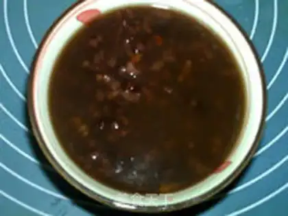 Make Red bean congee step 9