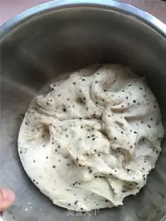 Make Black sesame bread step 2