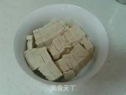 Make Tofu onion step 1