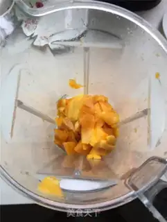 Make Mango smoothie step 1