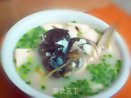 Make Tofu fish head soup step 6