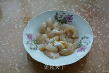 Make Shrimp lilies step 3
