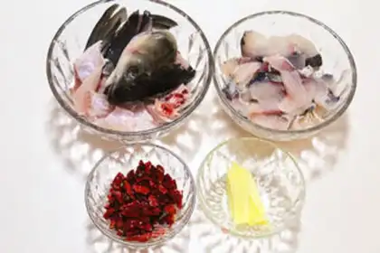 Make Boiled fish step 1