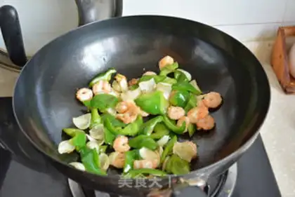 Make Shrimp lilies step 8