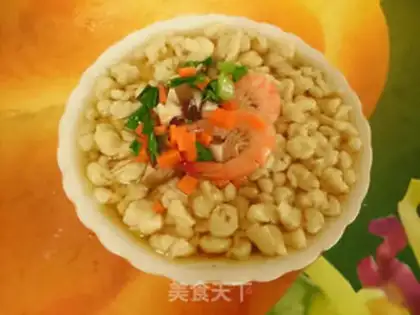 Make Shrimp pearl soup step 12