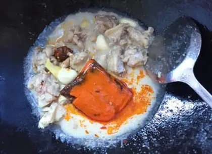 Make The battle chickens in the tacos step 3