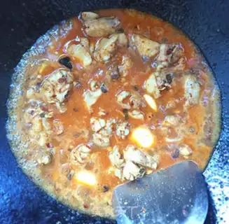 Make The battle chickens in the tacos step 5