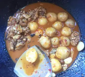 Make The battle chickens in the tacos step 7