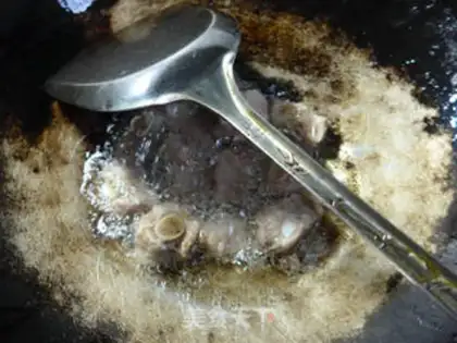 Make lentils fried ribs step 1