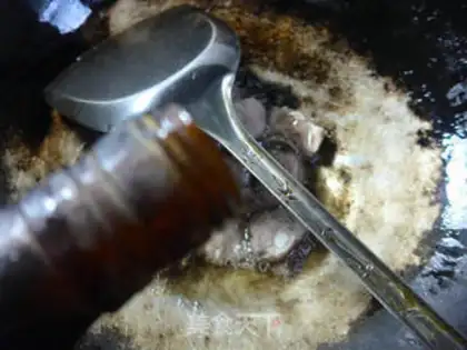 Make lentils fried ribs step 2