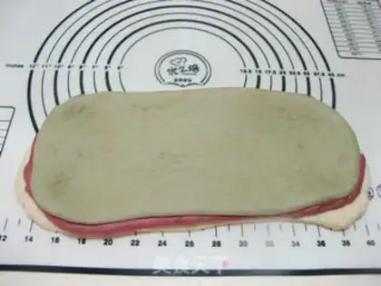 Make Three-colour toast step 11