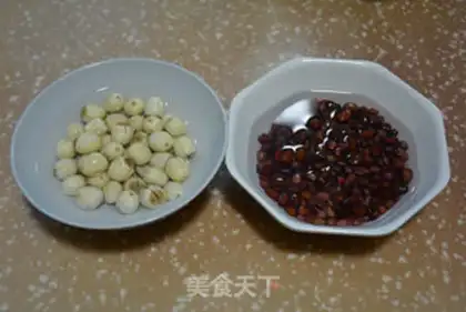 Make Red Bean Lotus walnut step 1