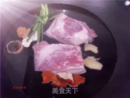 Make Potato button meat step 2