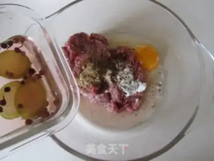 Make Muffin beef cake step 5