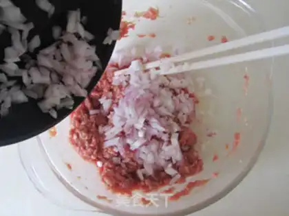 Make Muffin beef cake step 6