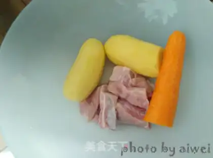 Make Potato stew ribs step 0