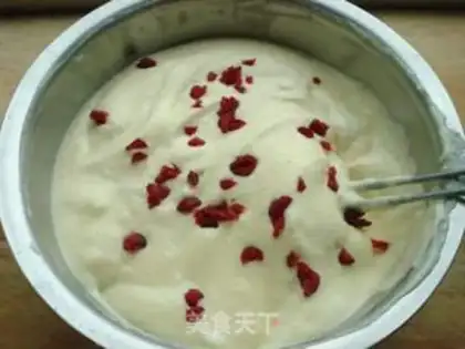 Make Yogurt cranberry step 8