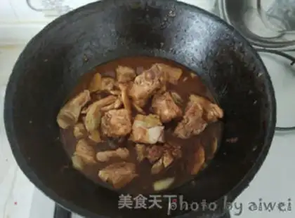 Make Potato stew ribs step 5