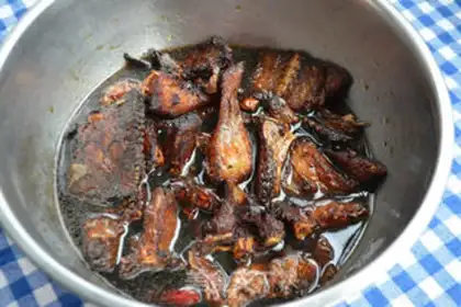 Make Homemade smoked fish step 4
