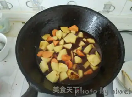 Make Potato stew ribs step 7