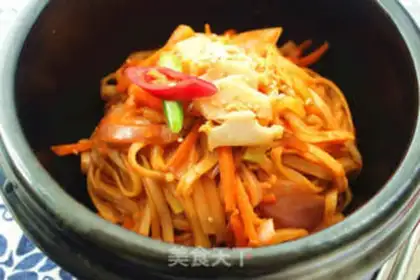 Make Korean spicy seafood step 21