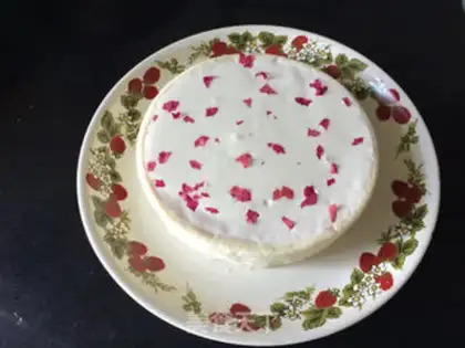 Make Yogurt cake step 6