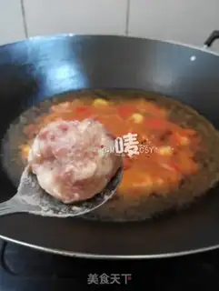 Make Tomato meatball soup step 6
