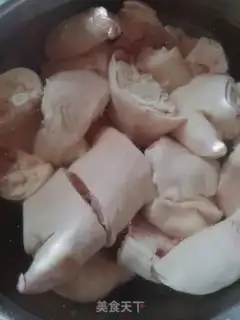 Make Soybean pig hoof step 0