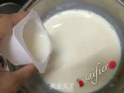 Make Fruit yogurt step 2