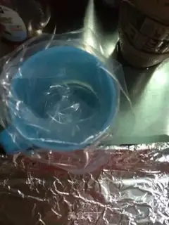 Make Irregular sesame cake step 8