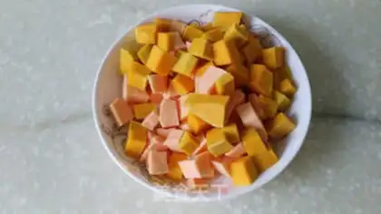 Make Scrambled potato juice step 1