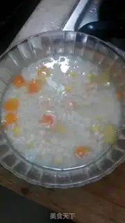 Make Shrimp congee step 6