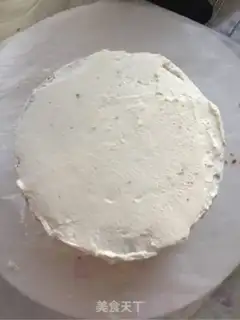 Make Bear cream cake step 15