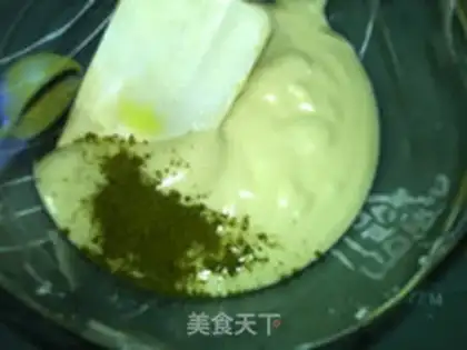 Make Tea marble cake step 14