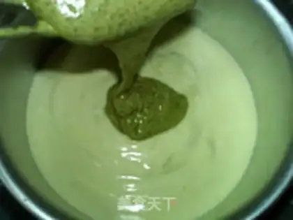 Make Tea marble cake step 17