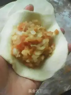 Make A cabbage bun step 6