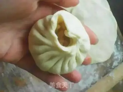 Make A cabbage bun step 7