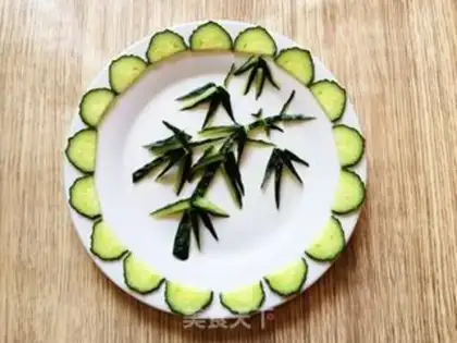 Make A cucumber puzzle step 11