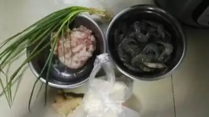 Make Shrimp chick step 0